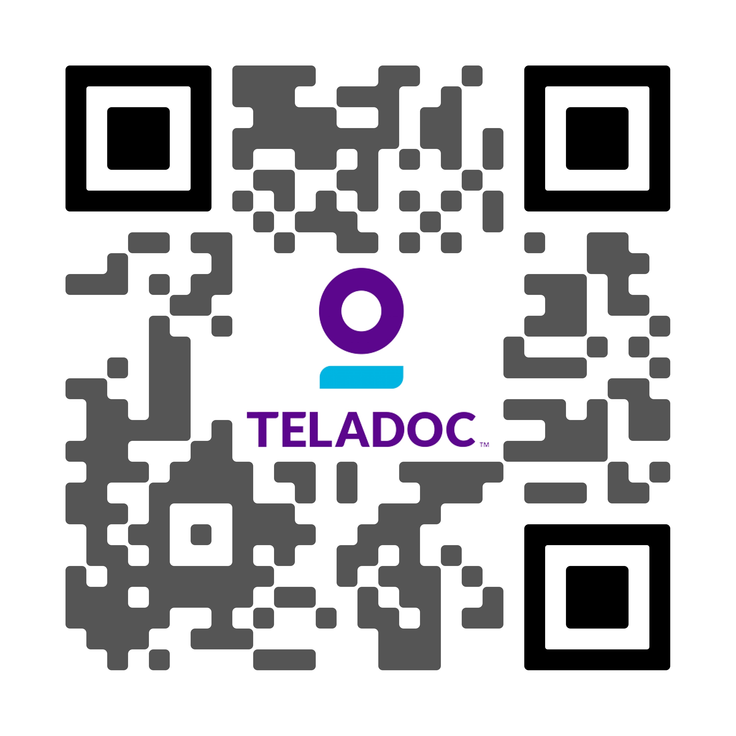 Teladoc QR code